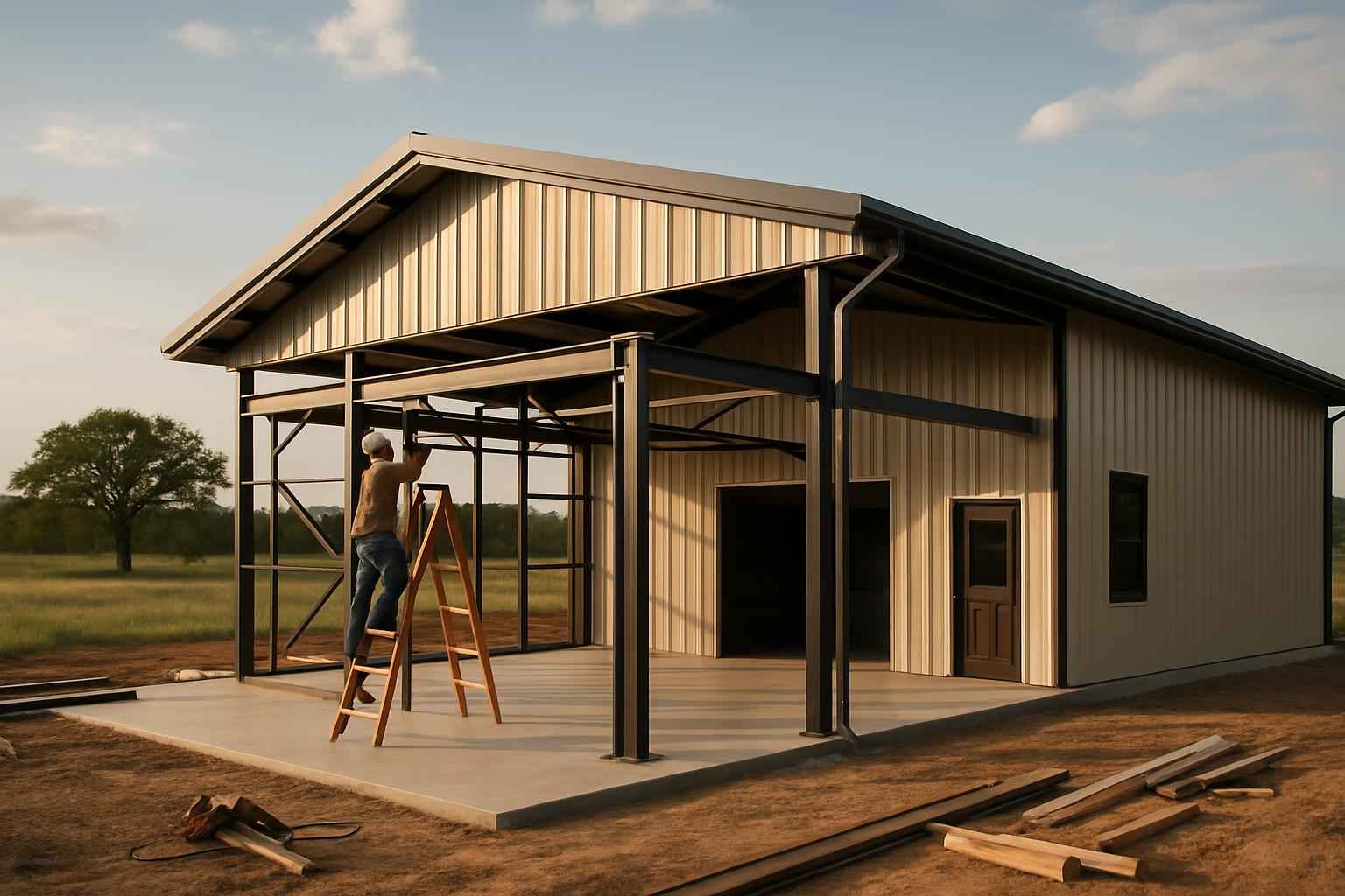 Shop Building Design Service in Willow City TX