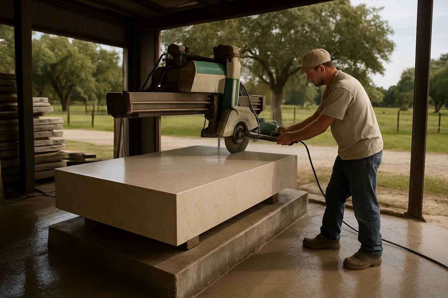 Shop Slab Contractor in Luckenbach TX