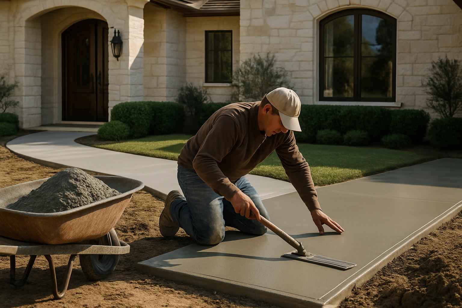 Sidewalk Flatwork Contractor in Doss TX