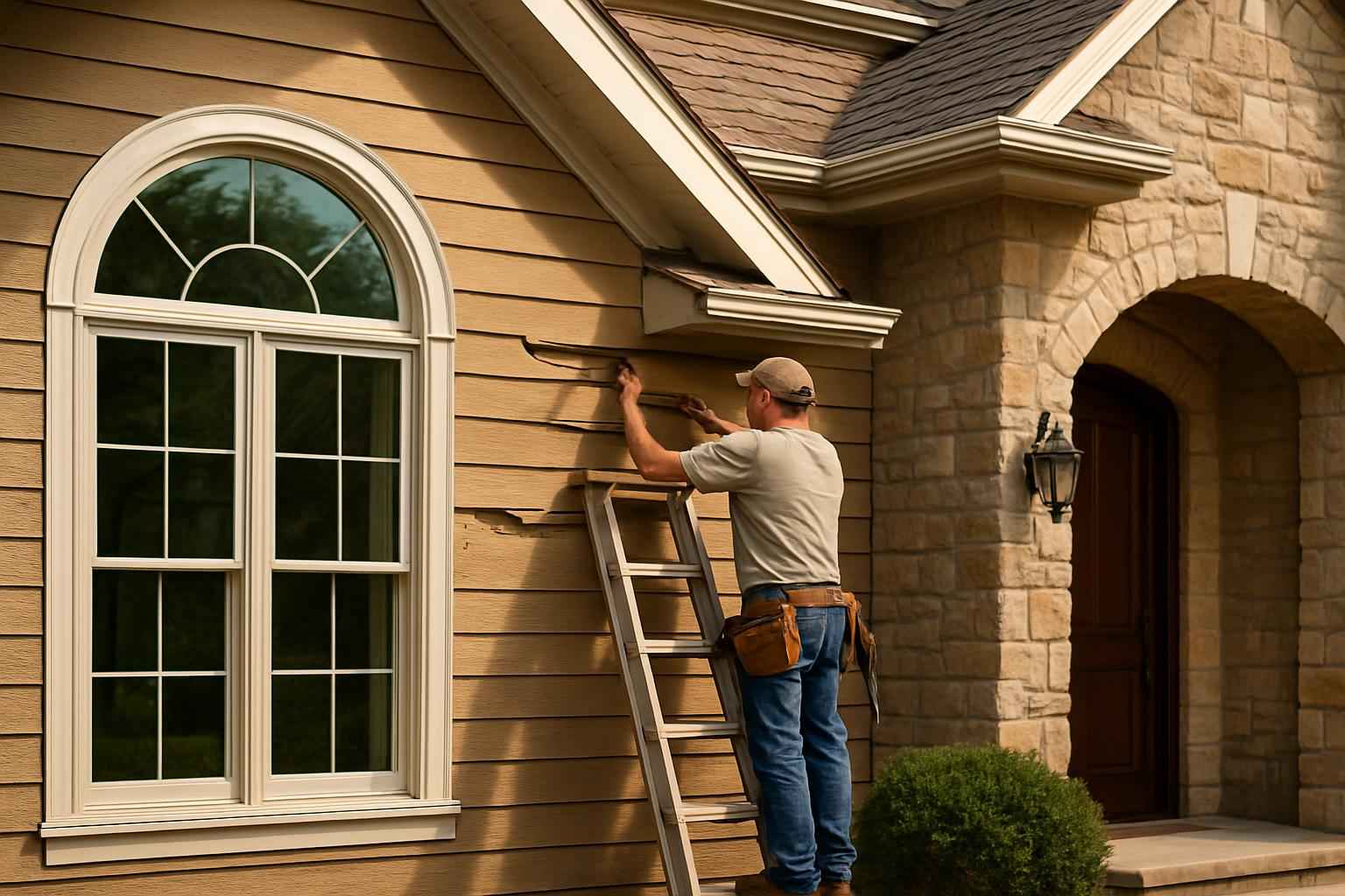 Siding Repair Service in Doss TX