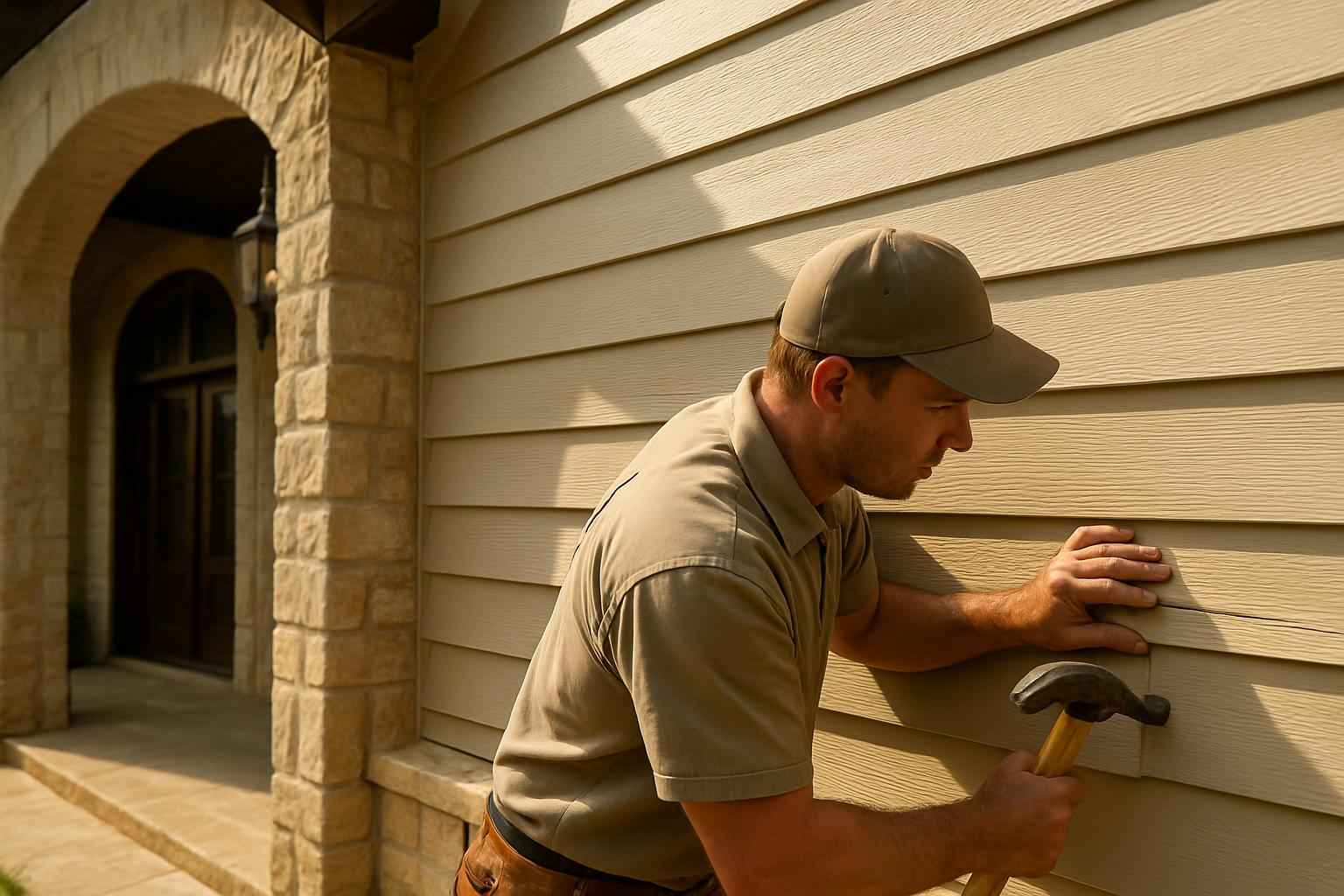 Siding Repair Service in Stonewall TX