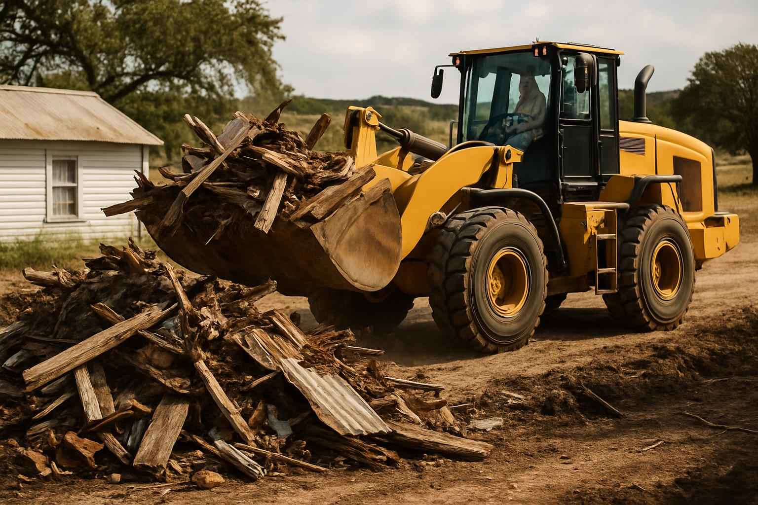 Site Cleanup Service in Luckenbach TX