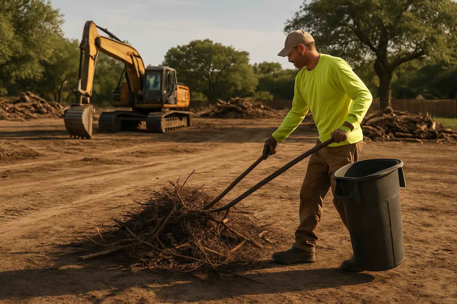 Site Cleanup Service in Willow City TX