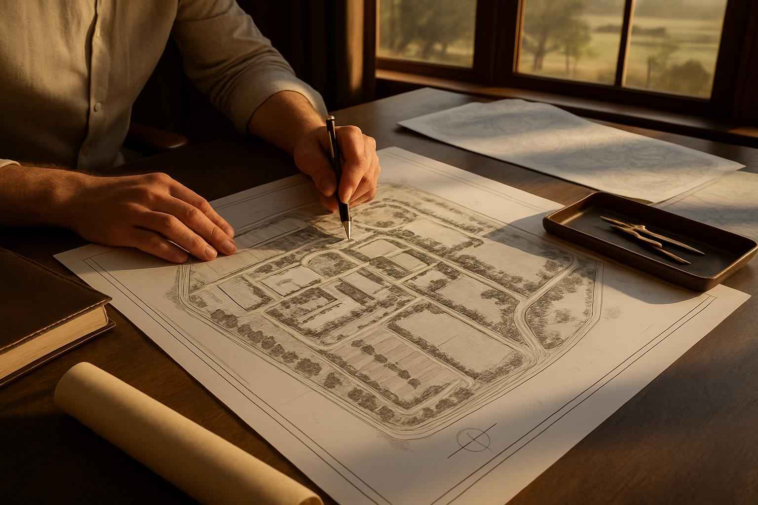 Site Layout Planning Service in Luckenbach TX