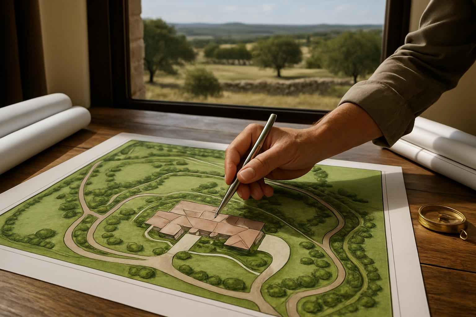 Site Layout Planning Service in Stonewall TX