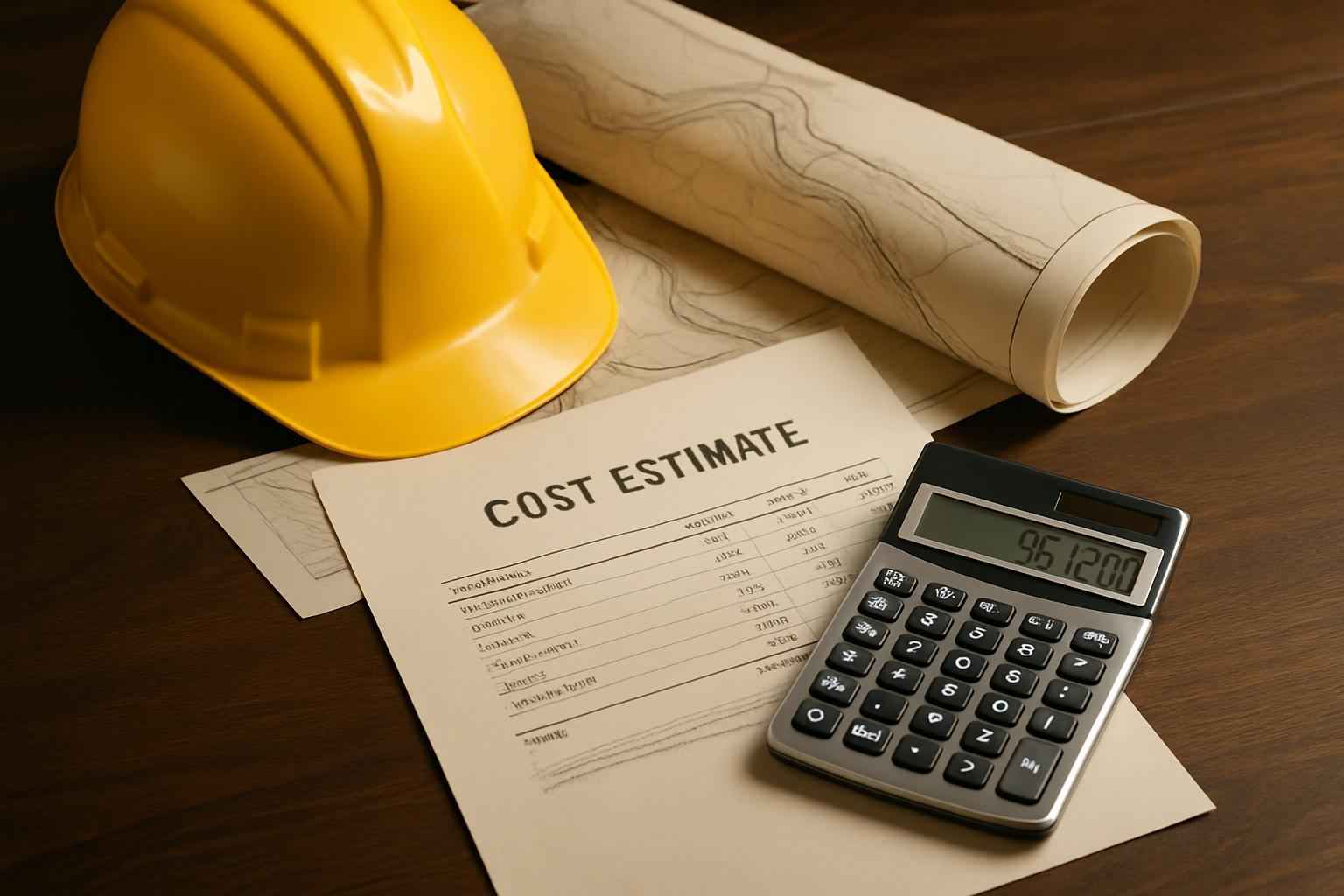 Site Prep Cost Estimate in Hye TX