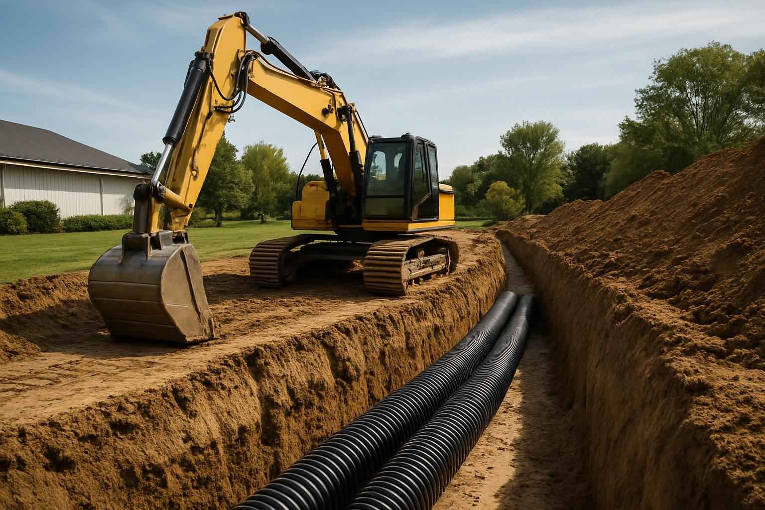 Site Utilities Trenching Service