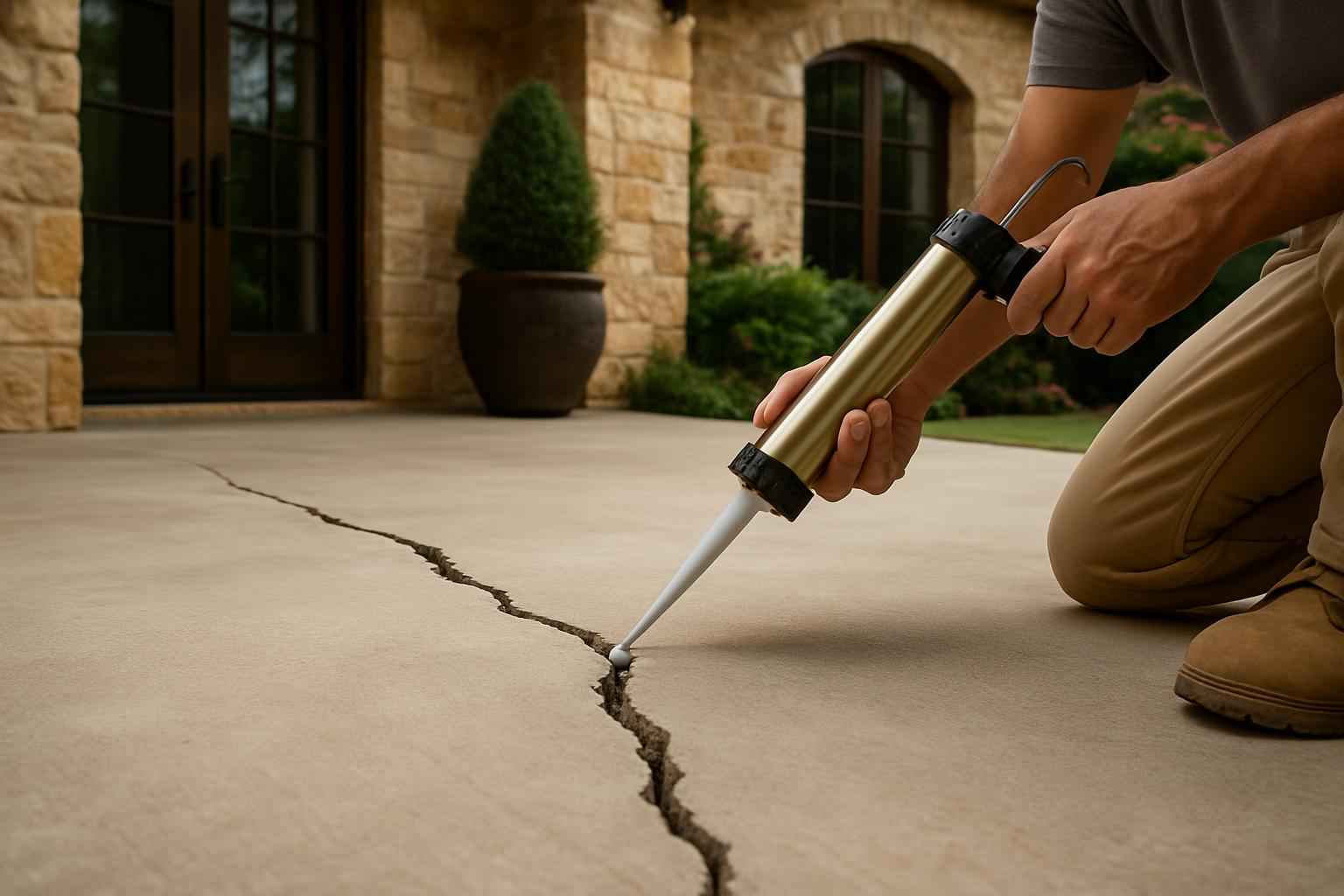 Slab Crack Repair Service in Fredericksburg TX