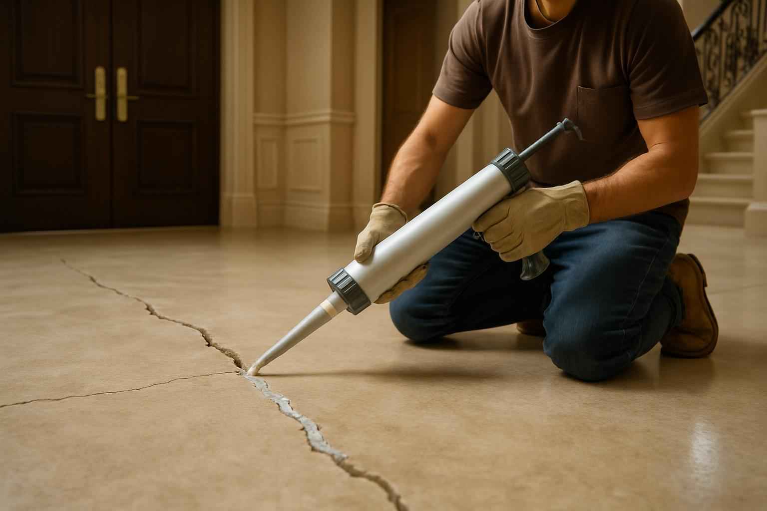 Slab Crack Repair Service in Luckenbach TX