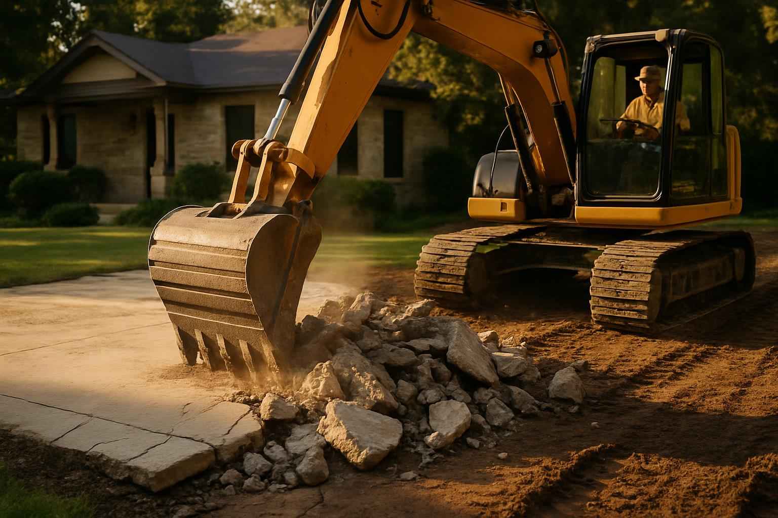 Slab Removal Service in Luckenbach TX