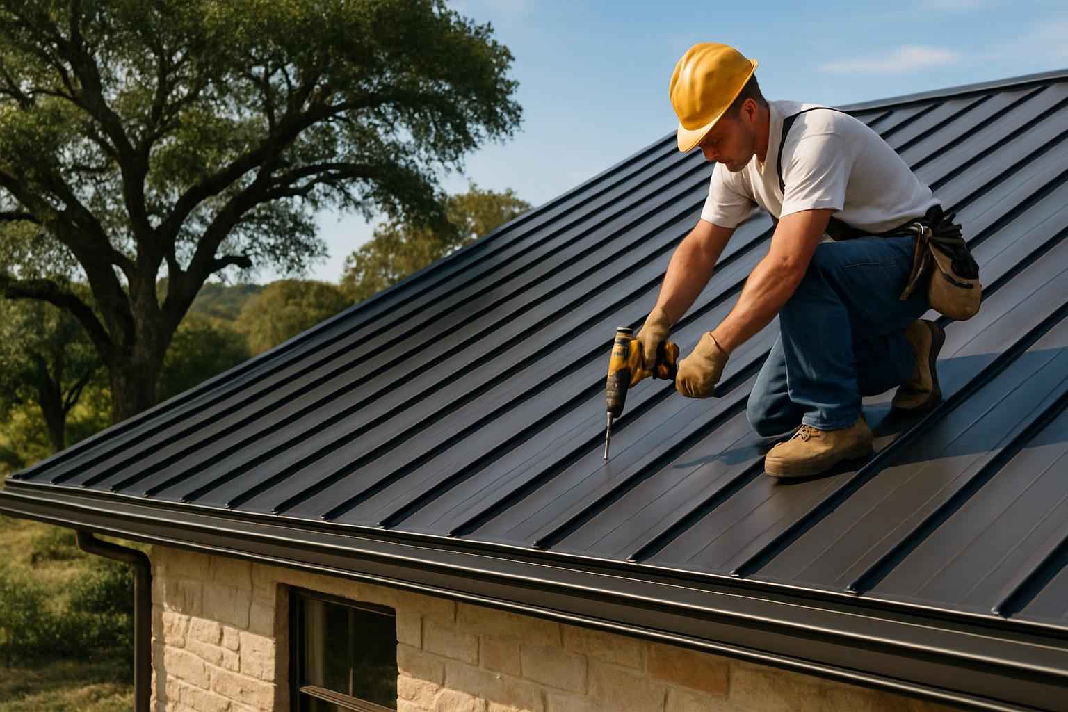 Standing Seam Roof Installer in Luckenbach TX