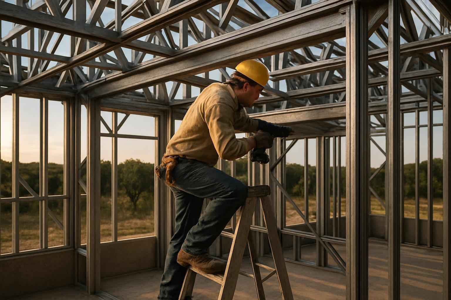Steel Framing Repair Service in Hye TX