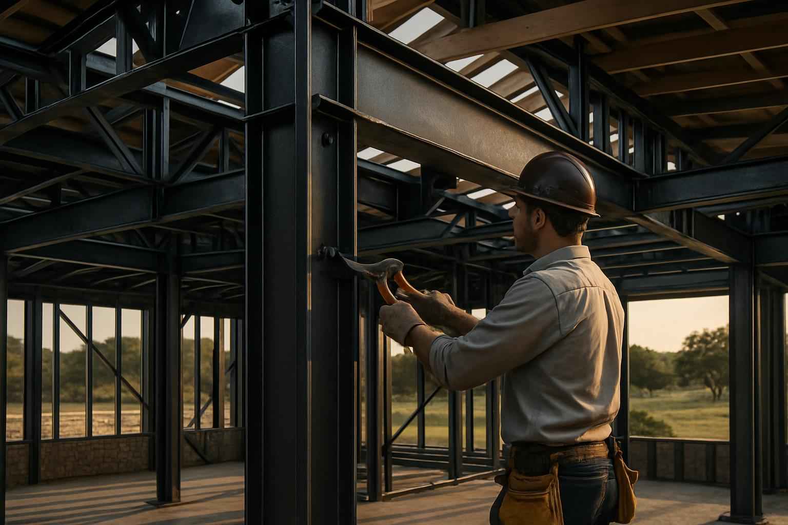 Steel Framing Repair Service in Stonewall TX