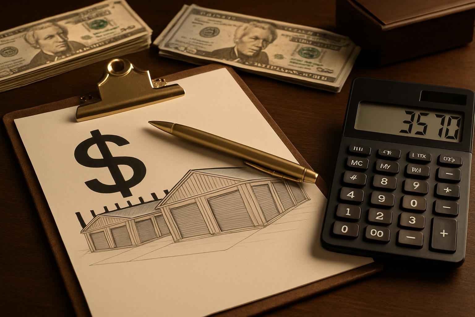 Storage Facility Cost Estimate in Fredericksburg TX