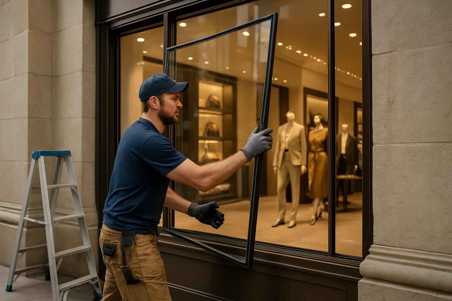 Storefront Window Installer in Fredericksburg TX