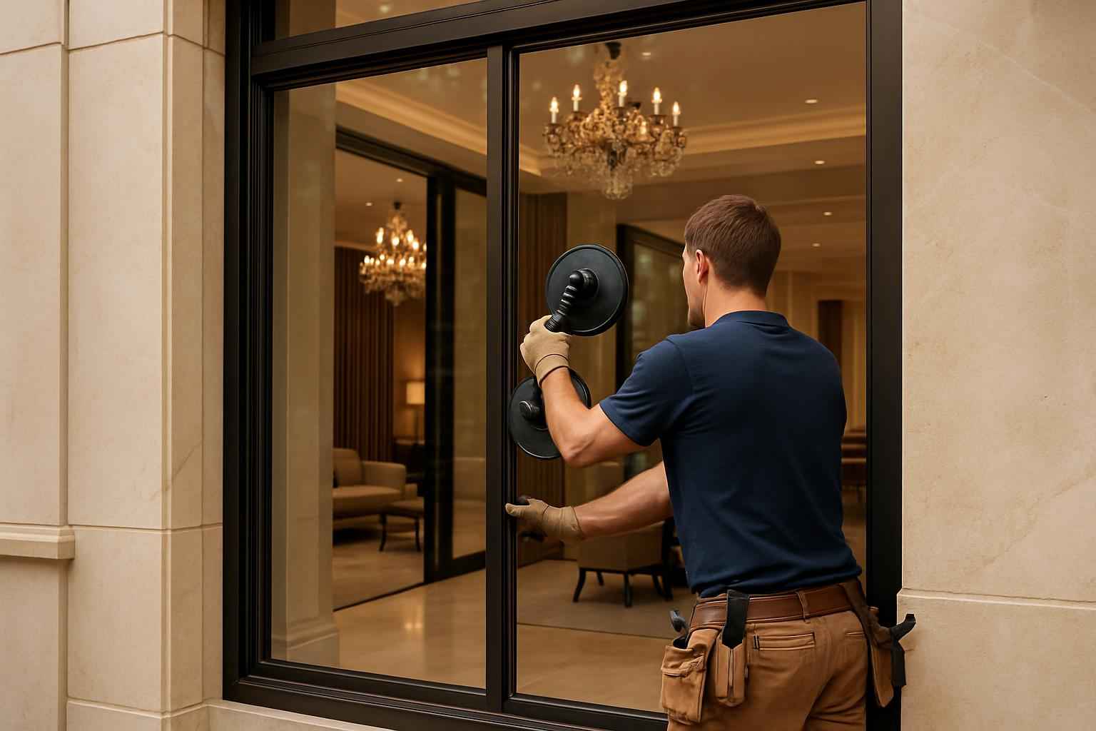 Storefront Window Installer in Hye TX