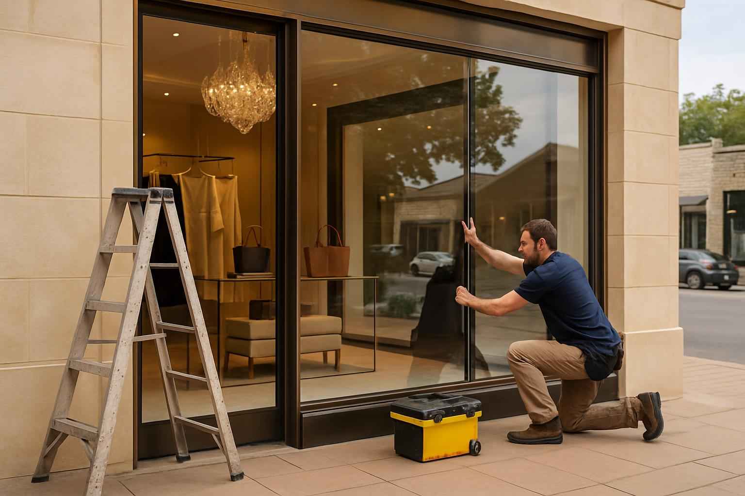 Storefront Window Installer in Willow City TX