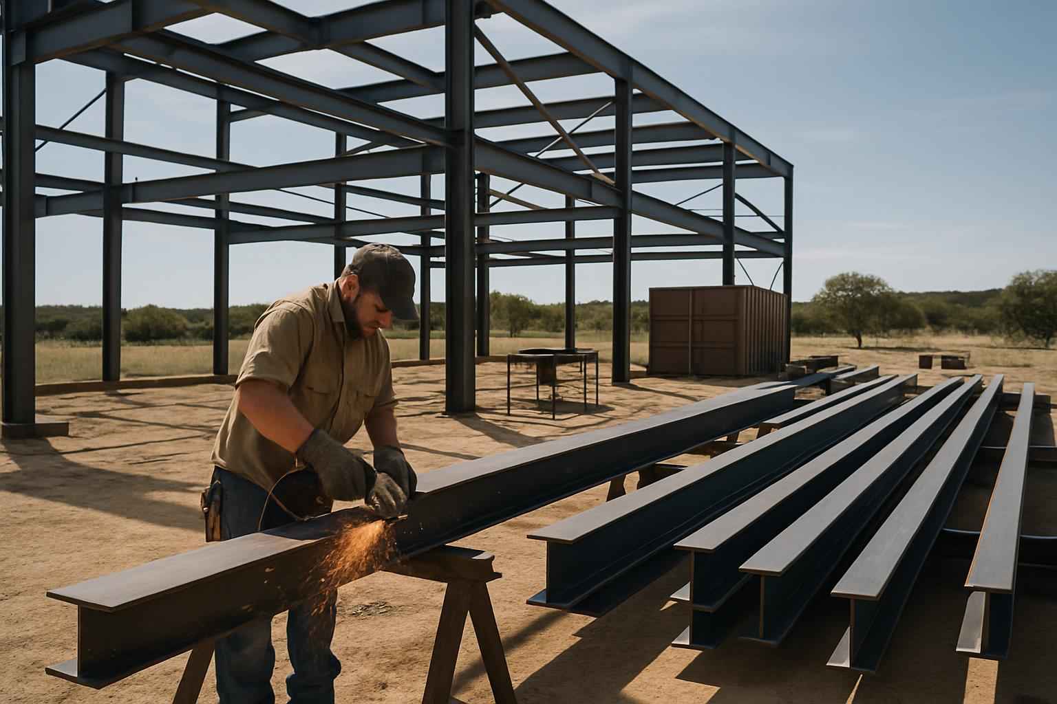 Structural Steel Fabrication Service in Hye TX