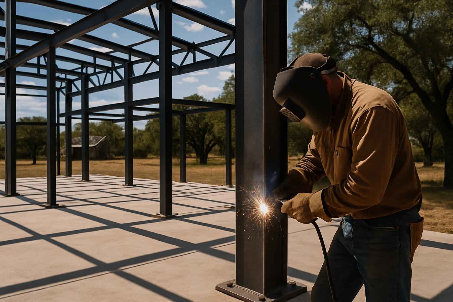 Structural Steel Fabrication Service in Luckenbach TX