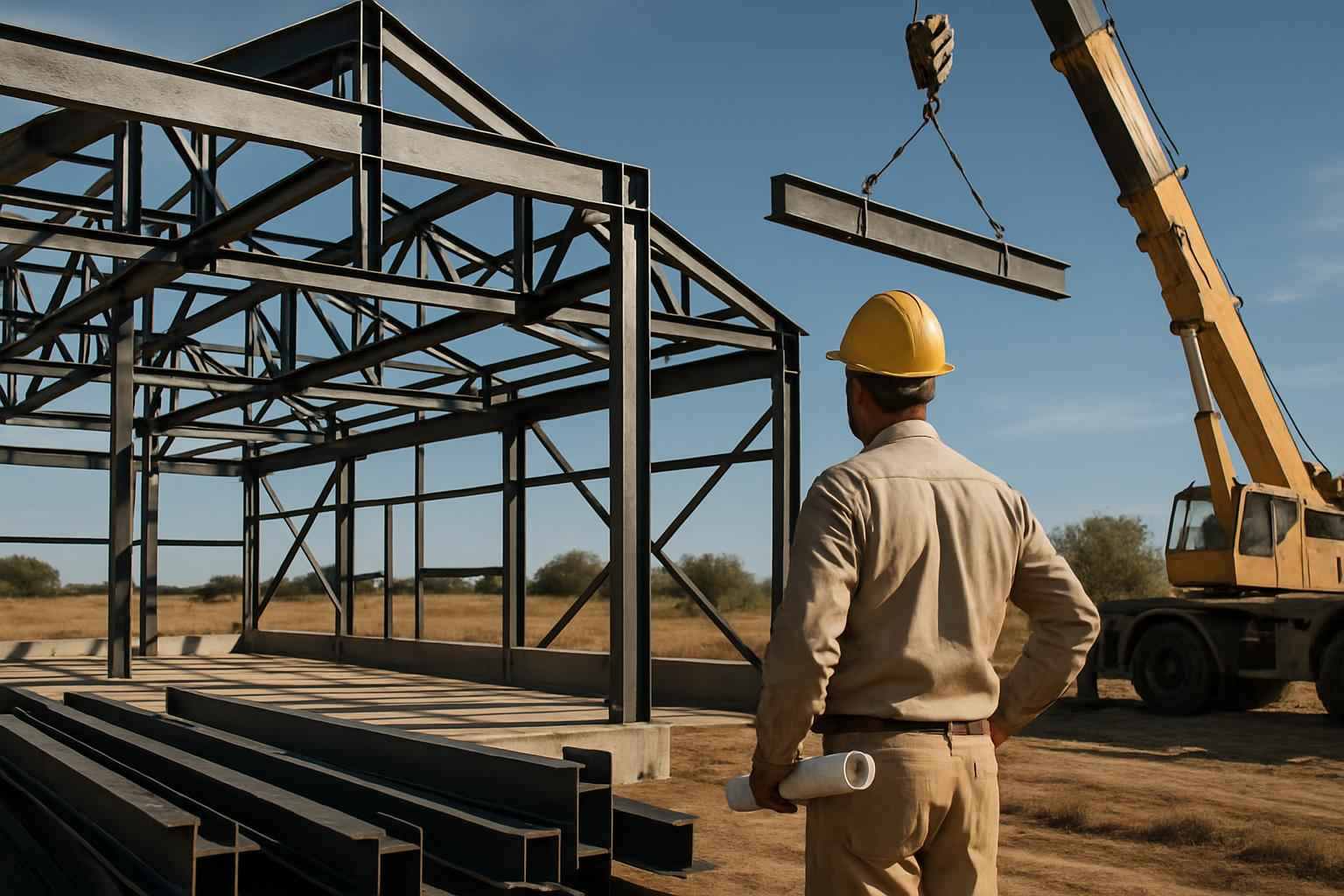Structural Steel Fabrication Service in Willow City TX