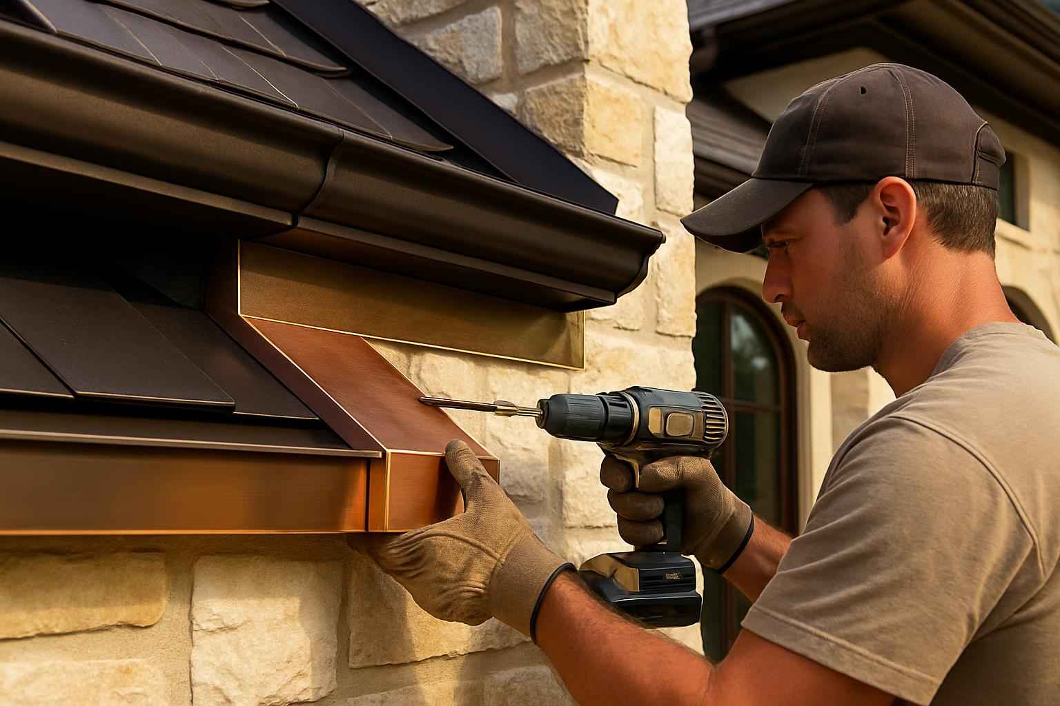 Trim Flashing Installation in Doss TX