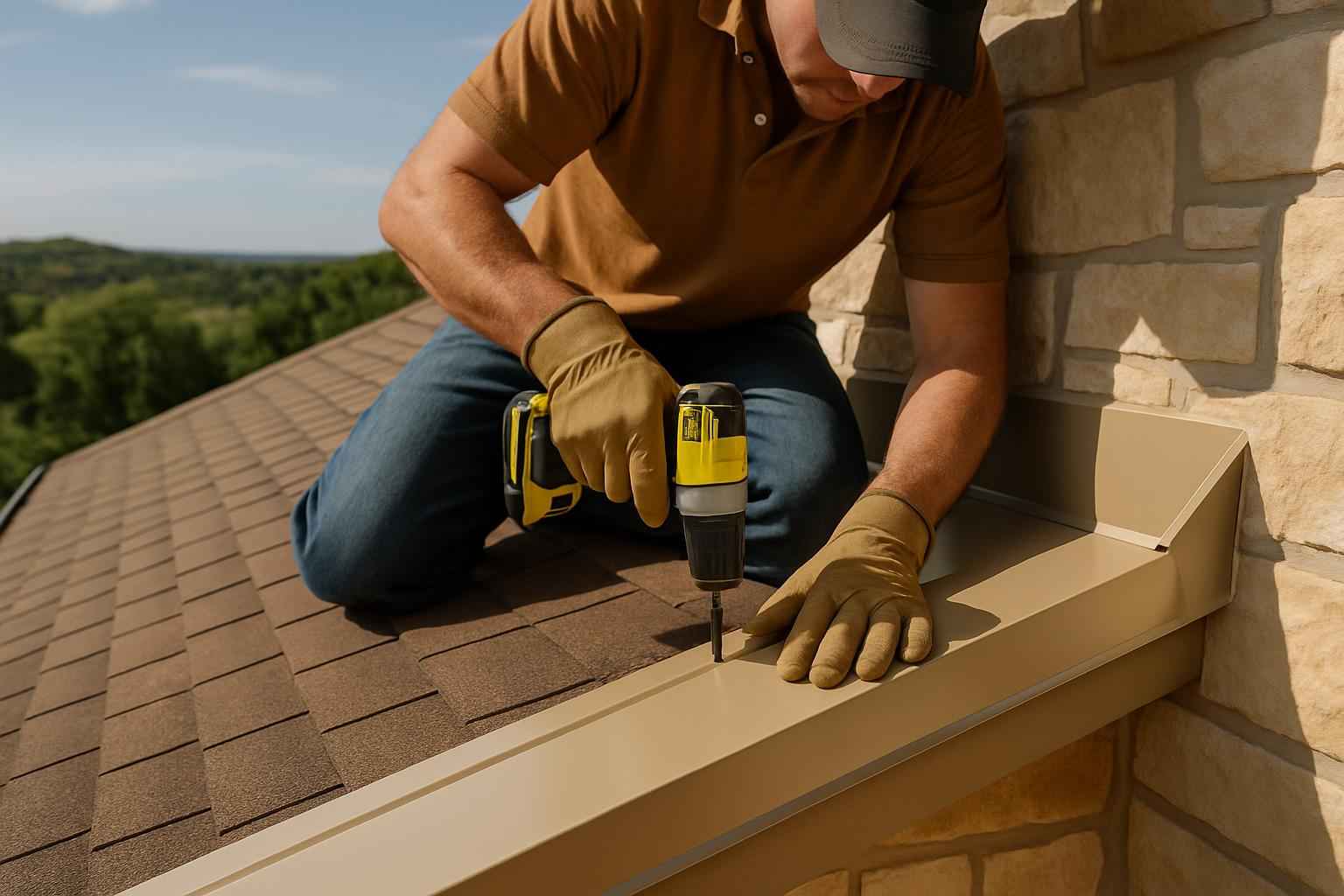 Trim Flashing Installation in Luckenbach TX