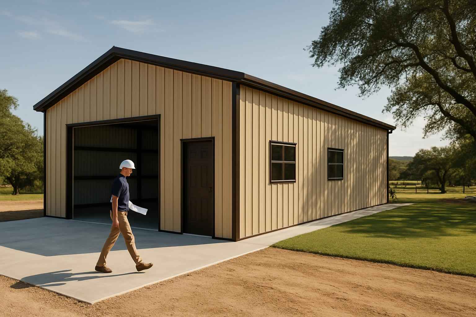 Turnkey Metal Building Service in Fredericksburg TX