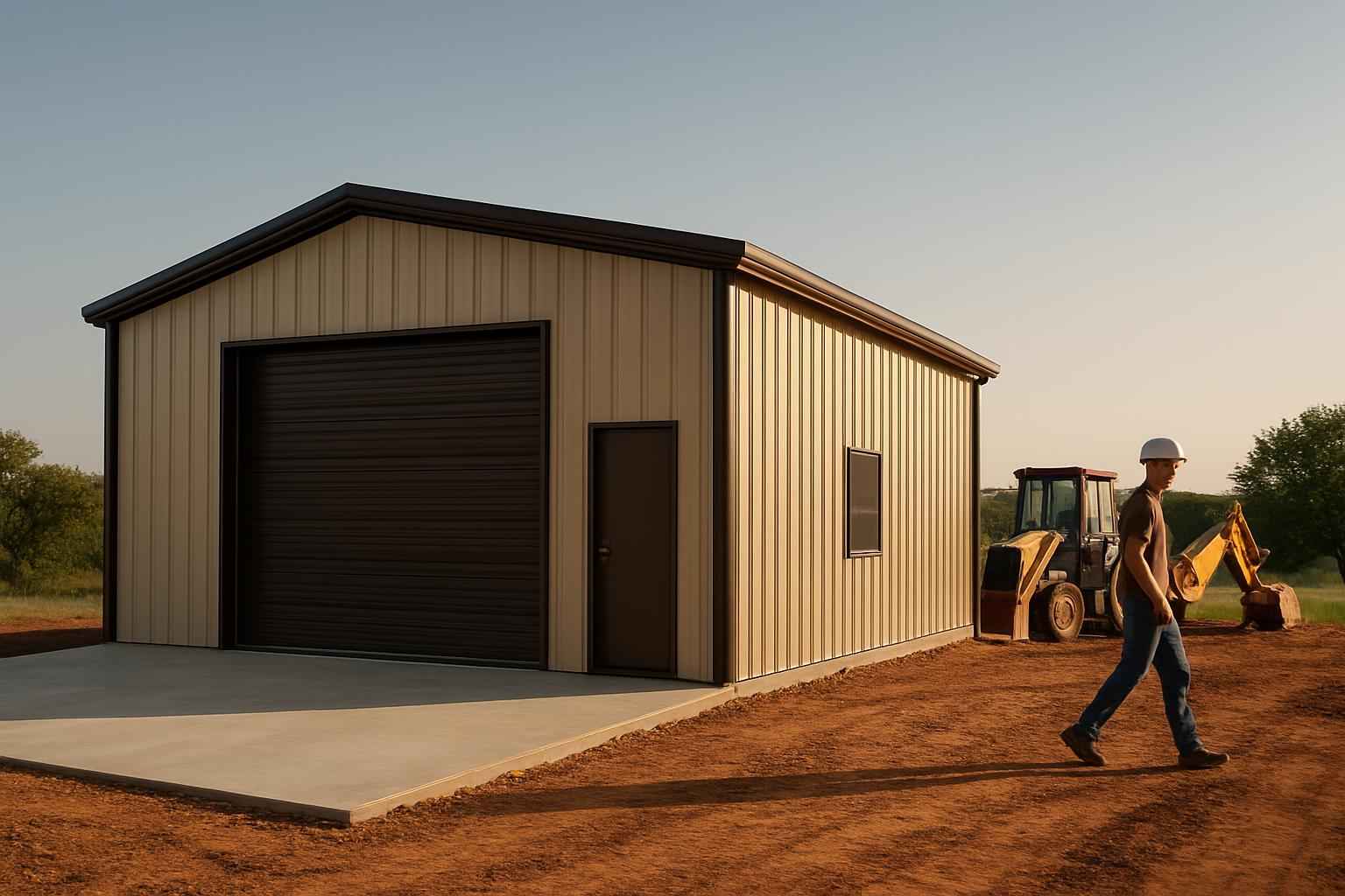 Turnkey Metal Building Service in Hye TX