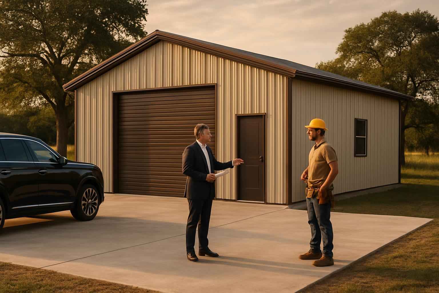 Turnkey Metal Building Service in Willow City TX