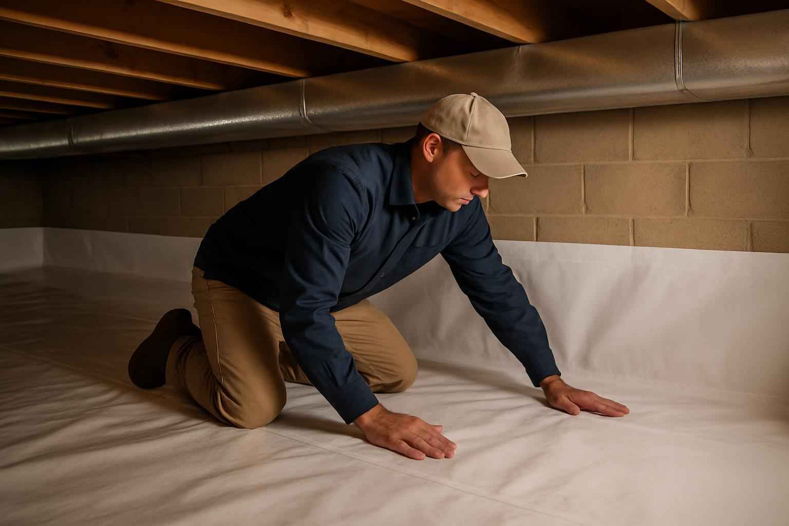 Vapor Barrier Installation in Willow City TX
