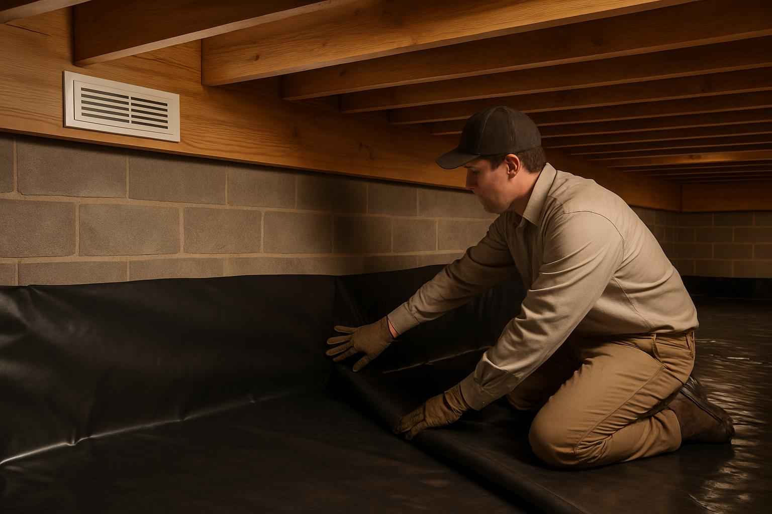 Vapor Barrier Installation
