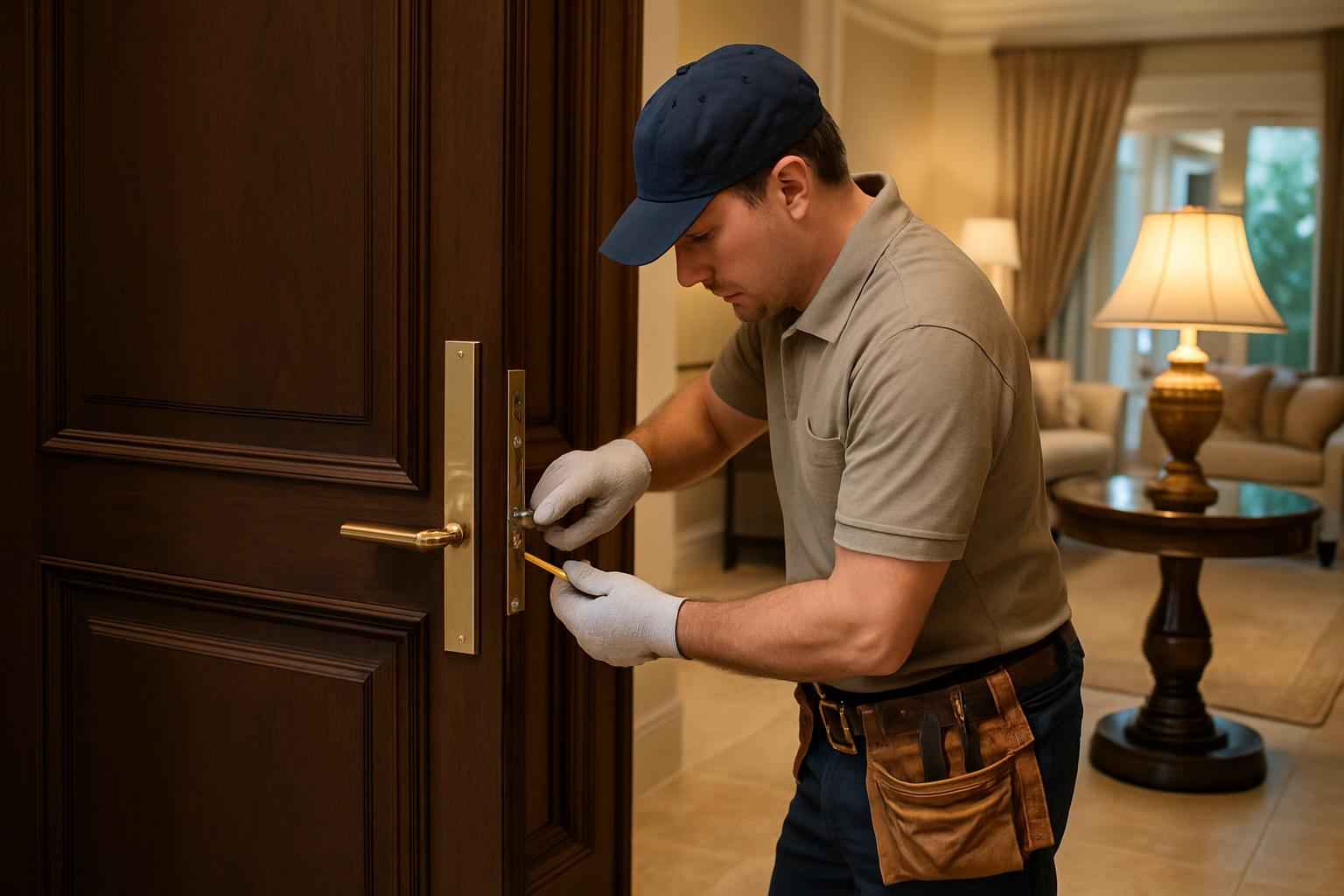Walk Door Repair Service in Luckenbach TX