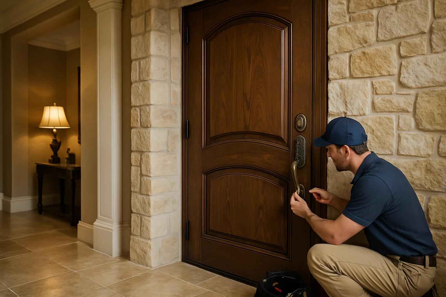 Walk Door Repair Service in Stonewall TX