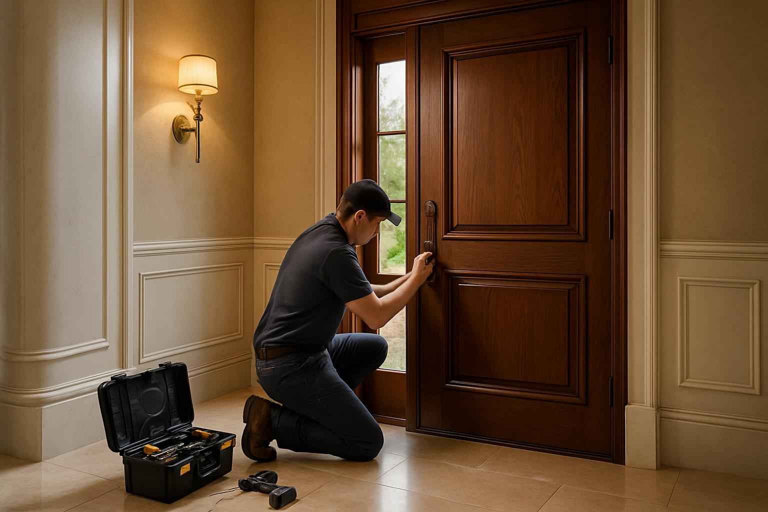 Walk Door Repair Service in Willow City TX