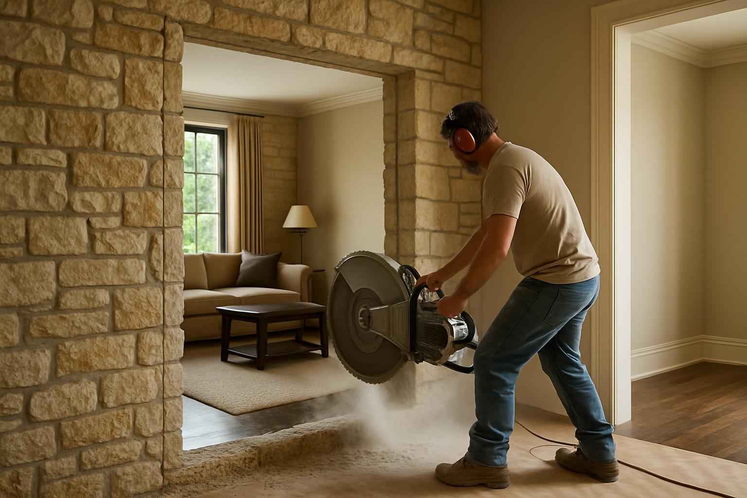 Wall Cut In Service in Stonewall TX