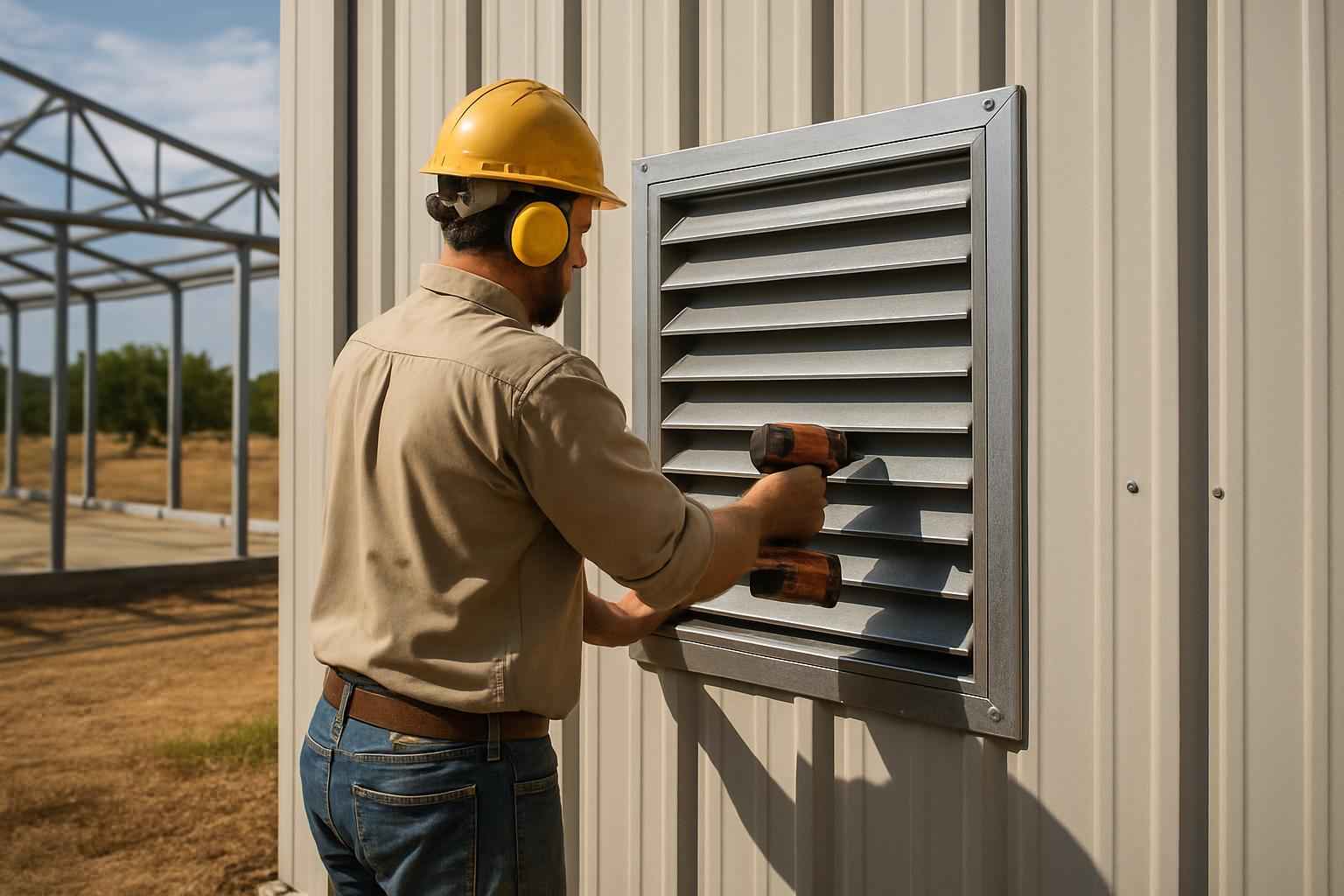 Wall Louver Installer in Doss TX