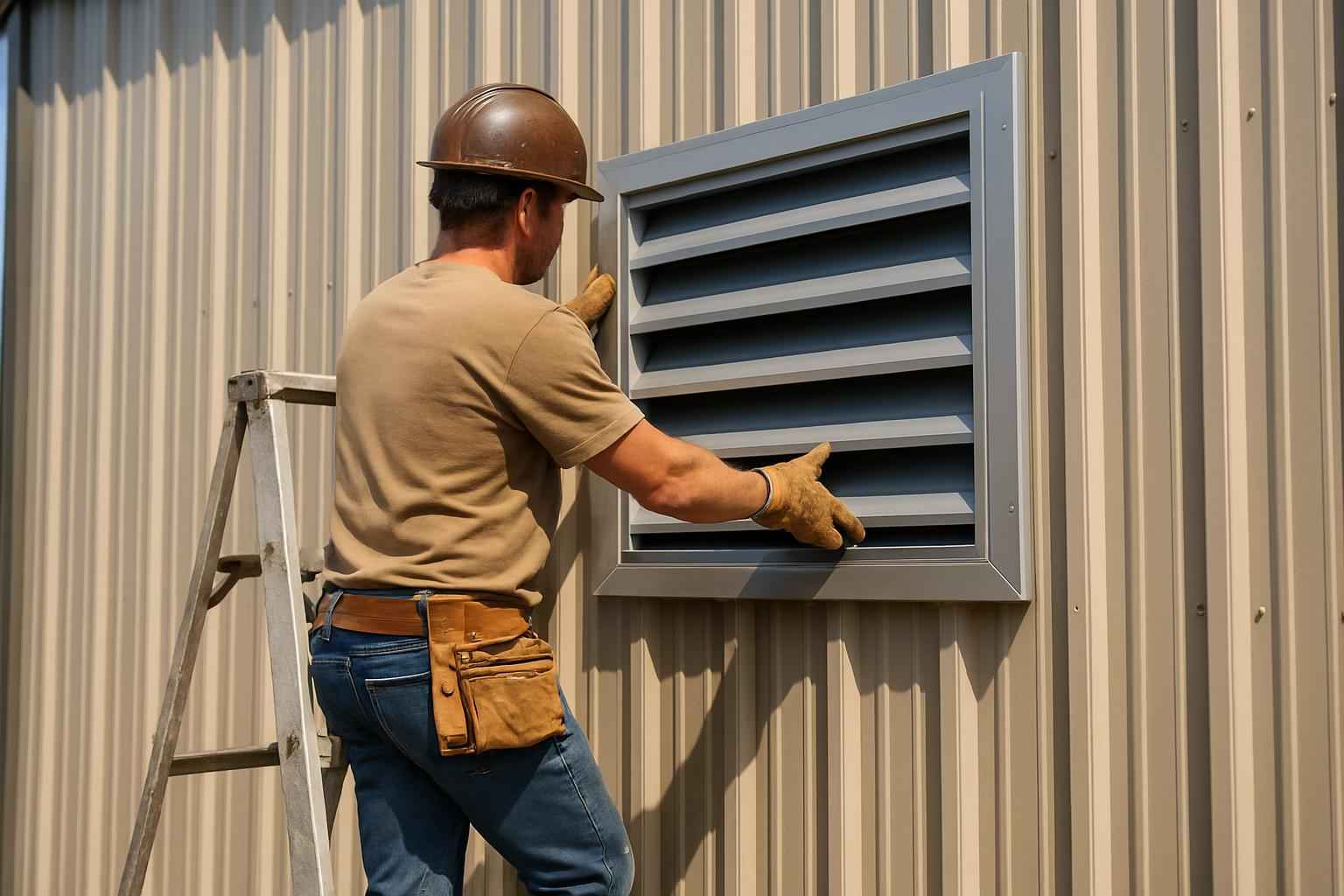 Wall Louver Installer in Hye TX
