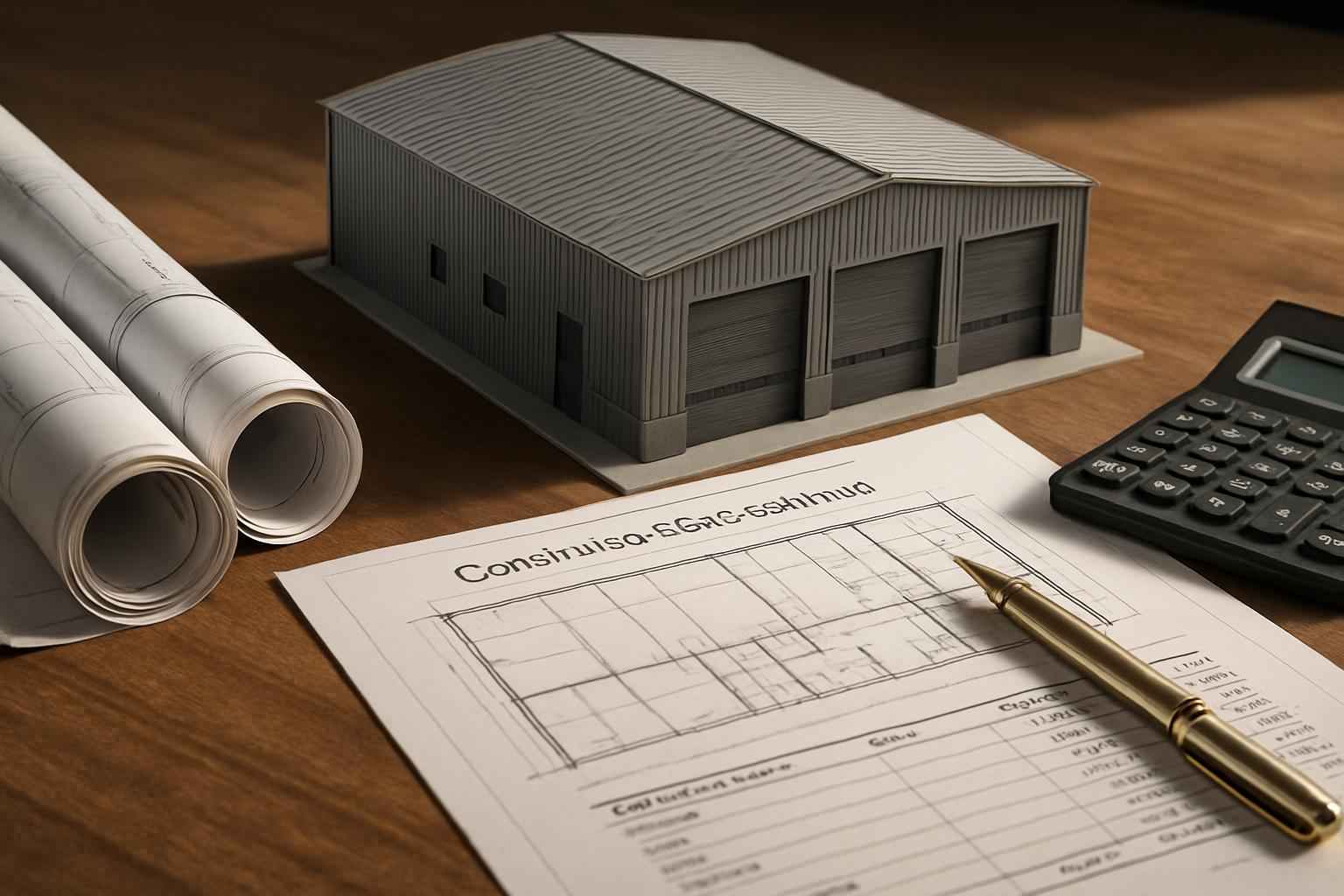 Warehouse Build Cost Estimate in Hye TX