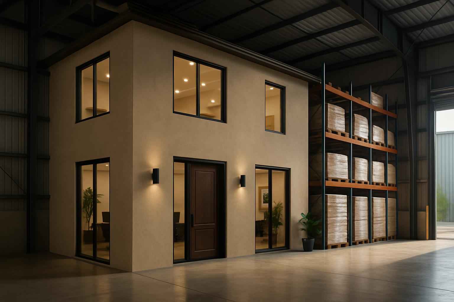 Warehouse Office Build Out in Doss TX