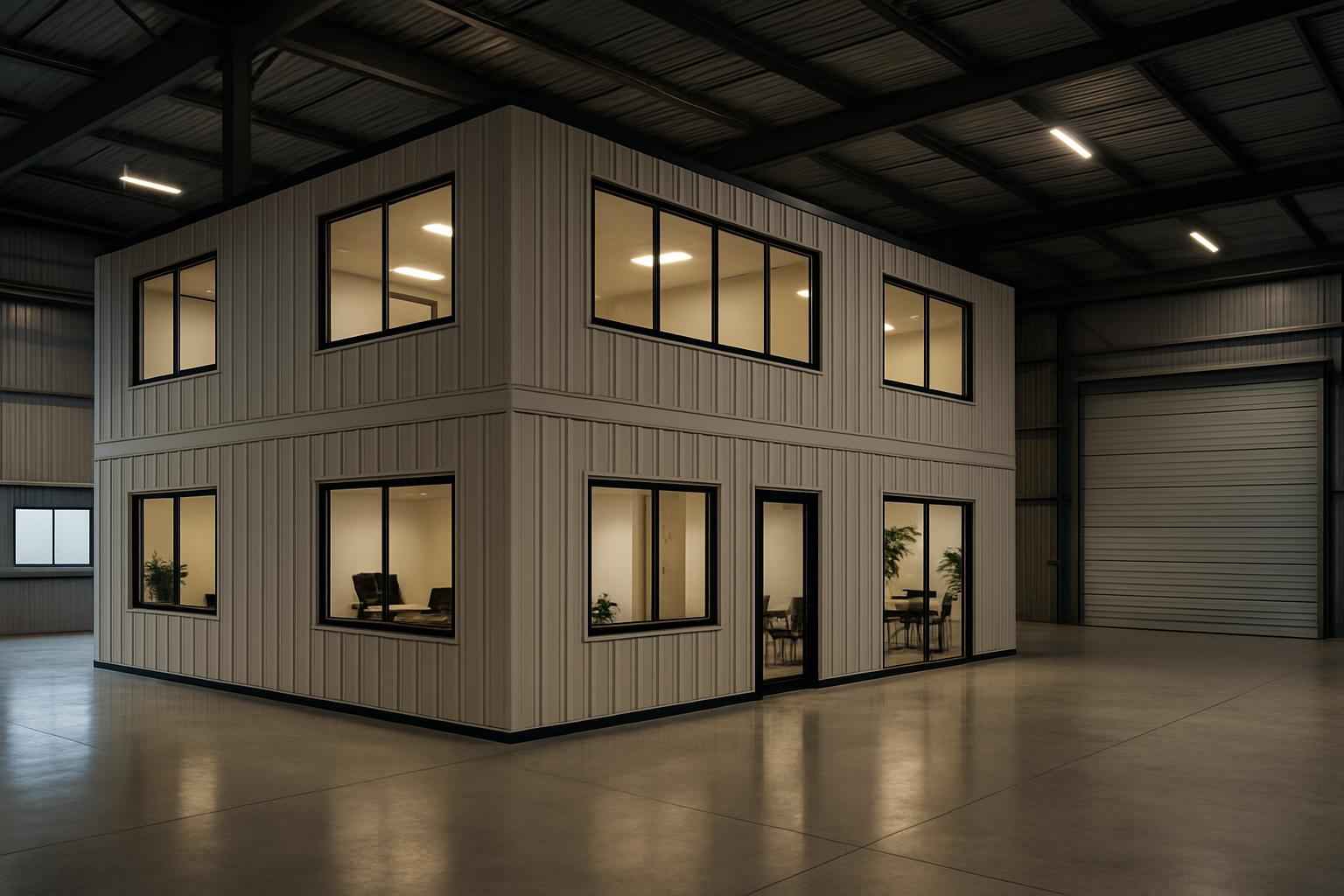 Warehouse Office Build Out in Fredericksburg TX