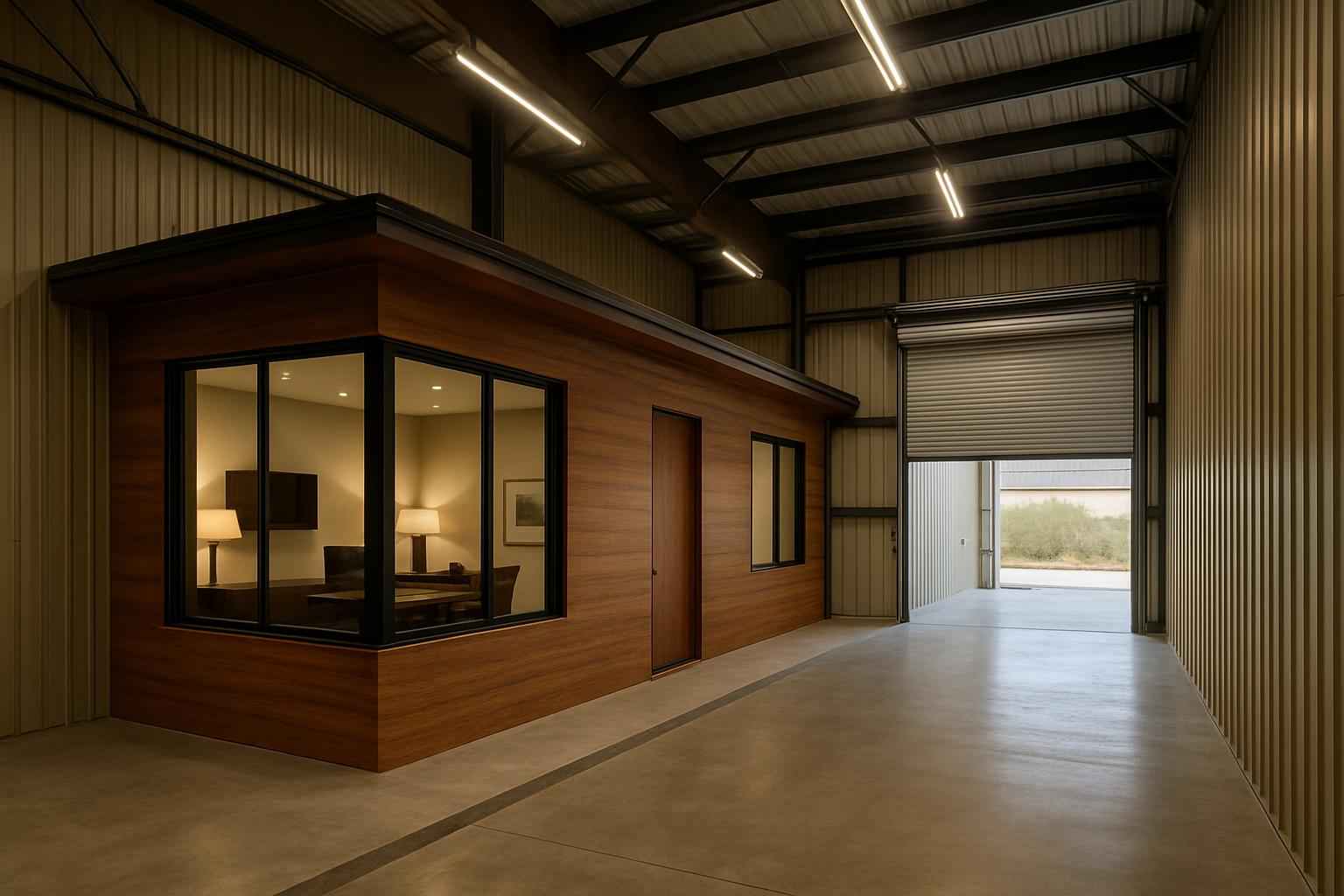 Warehouse Office Build Out in Hye TX