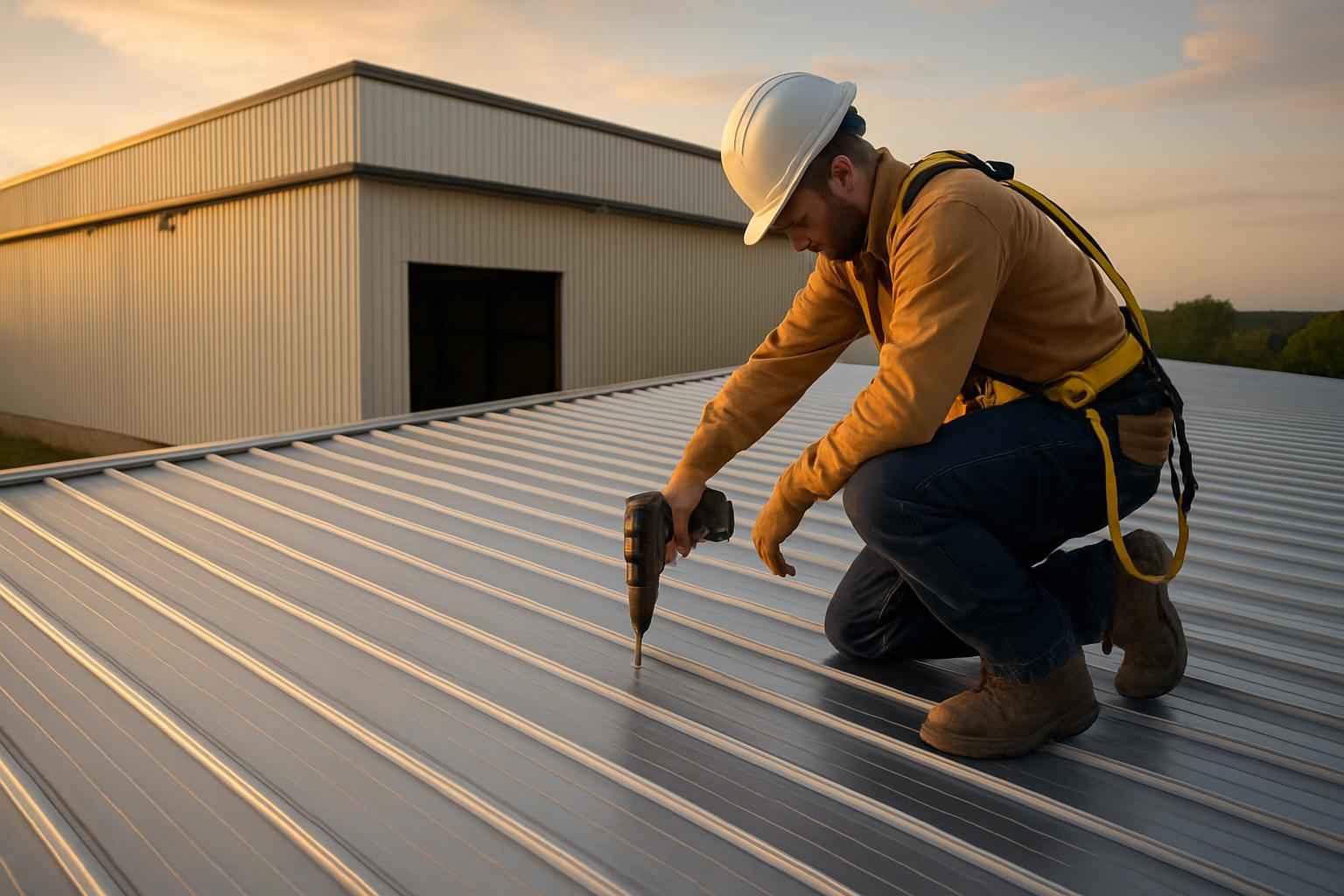 Warehouse Roof System Installer in Luckenbach TX