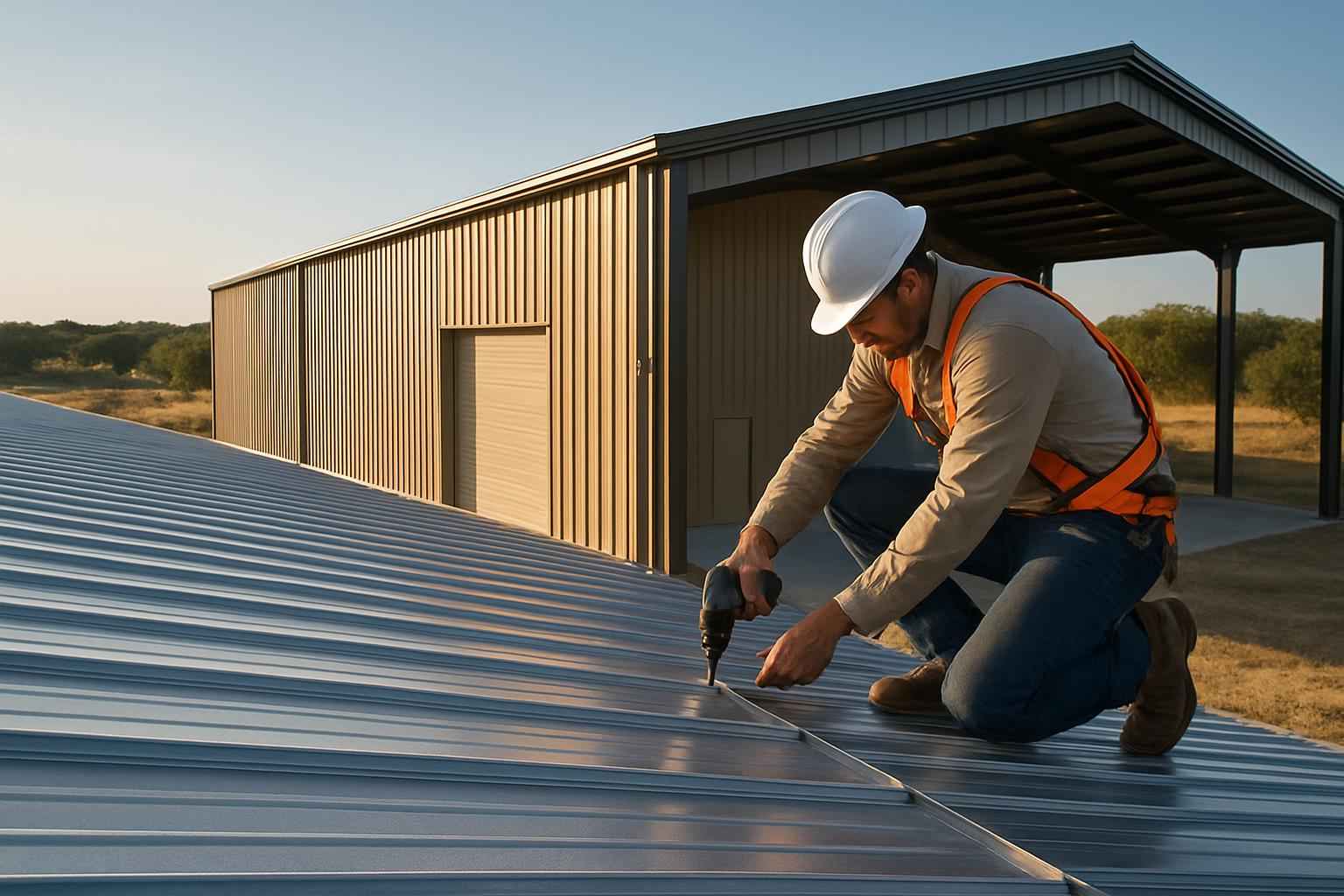 Warehouse Roof System Installer in Stonewall TX