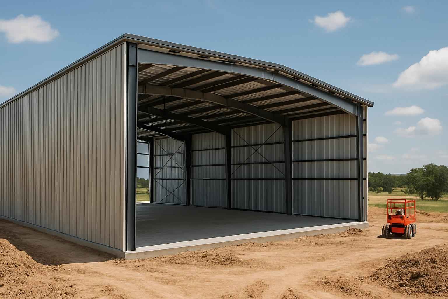 Warehouse Shell Construction in Willow City TX