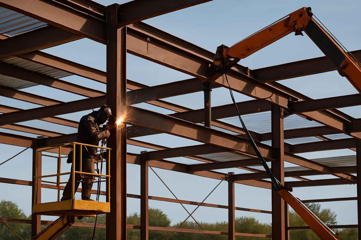 Weld Up Building Erection
