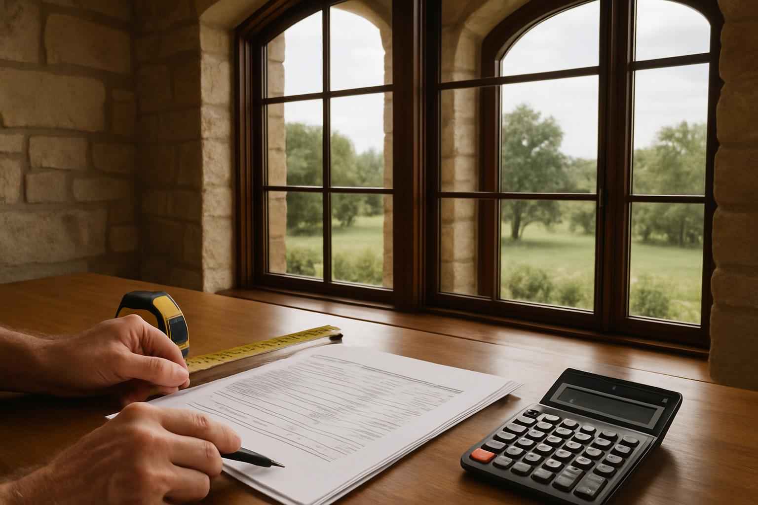 Window Cost Estimate in Stonewall TX