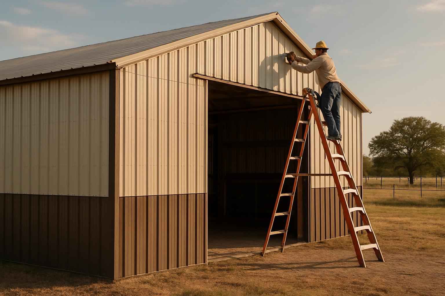 Agricultural Building Repair Service in Waring TX