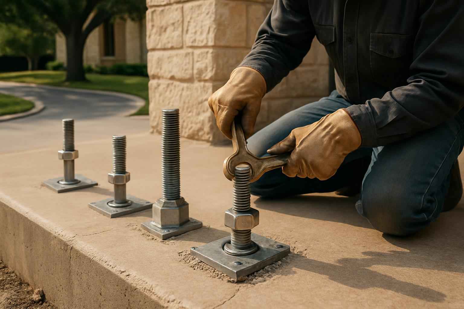 Anchor Bolt Repair Service in Kerrville TX