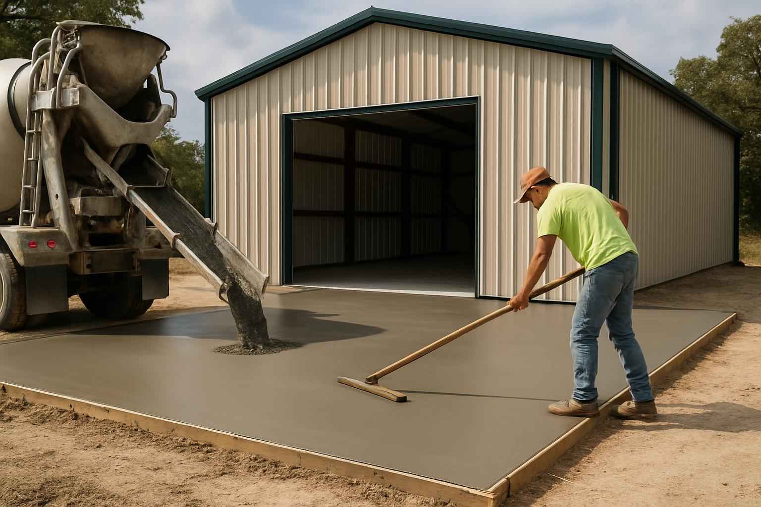 Apron Slab Installation Service in Comfort TX