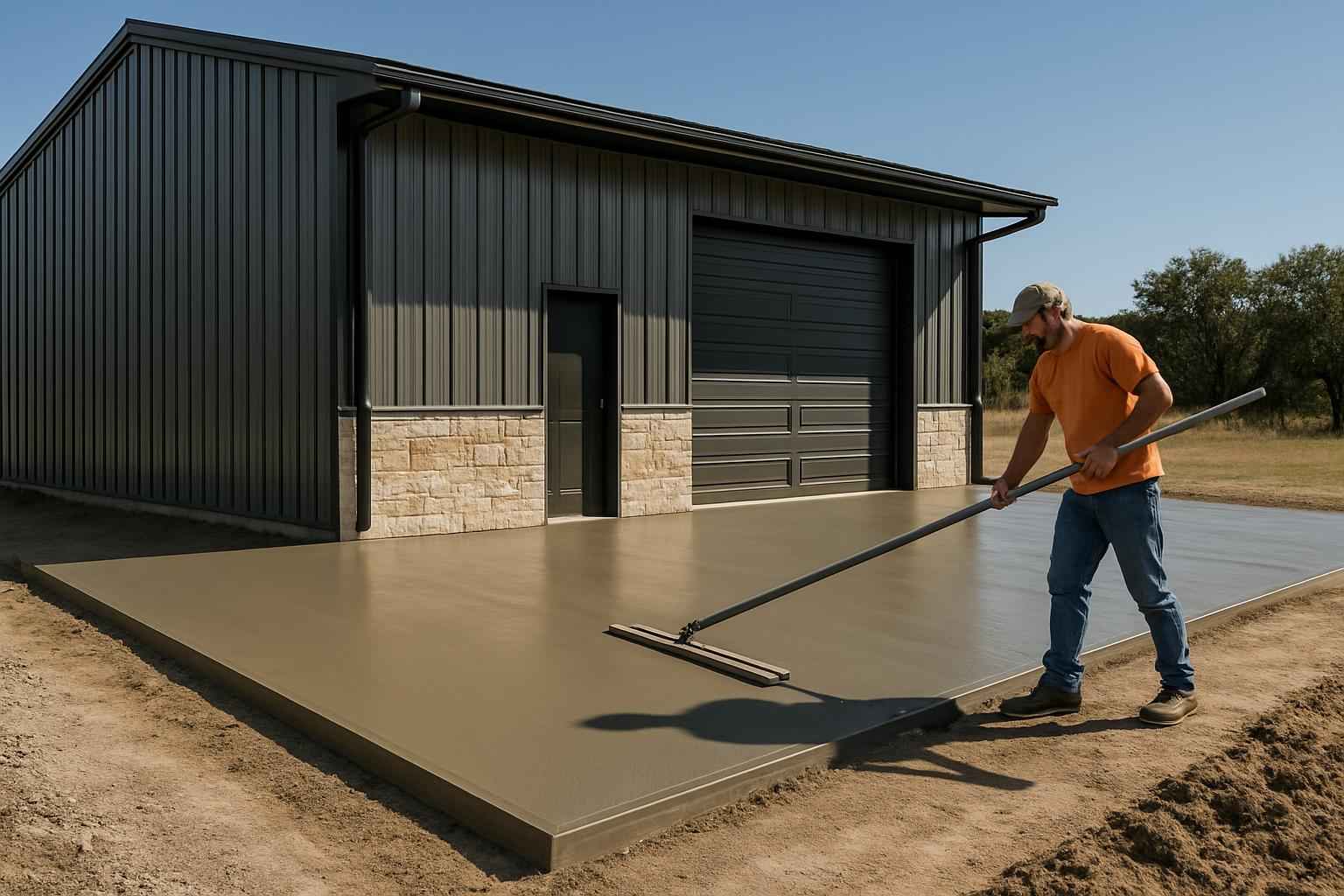 Apron Slab Installation Service in Waring TX